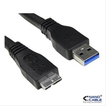 Cable Usb 3.0 A/m-micro B/m 1m Negro Nanocable