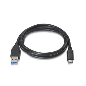 Cable Usb 3.1 Gen2 10gbps 3a, Tipo C Usb-c/m-a/m 1m Negro Nanocable